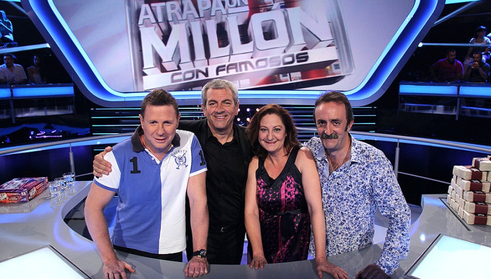 Famosos en Atrapa un millón