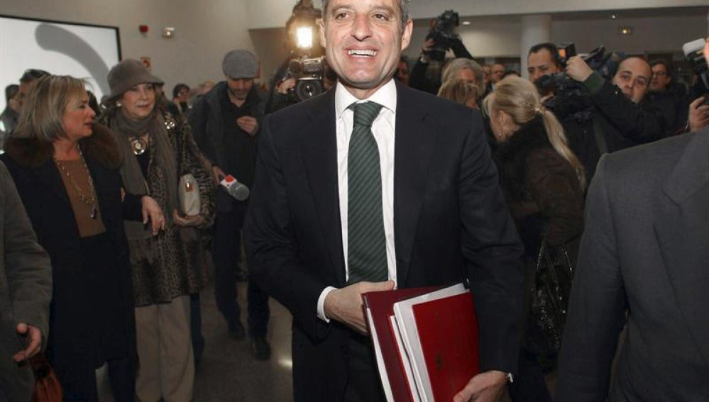 Francisco Camps, en la universidad