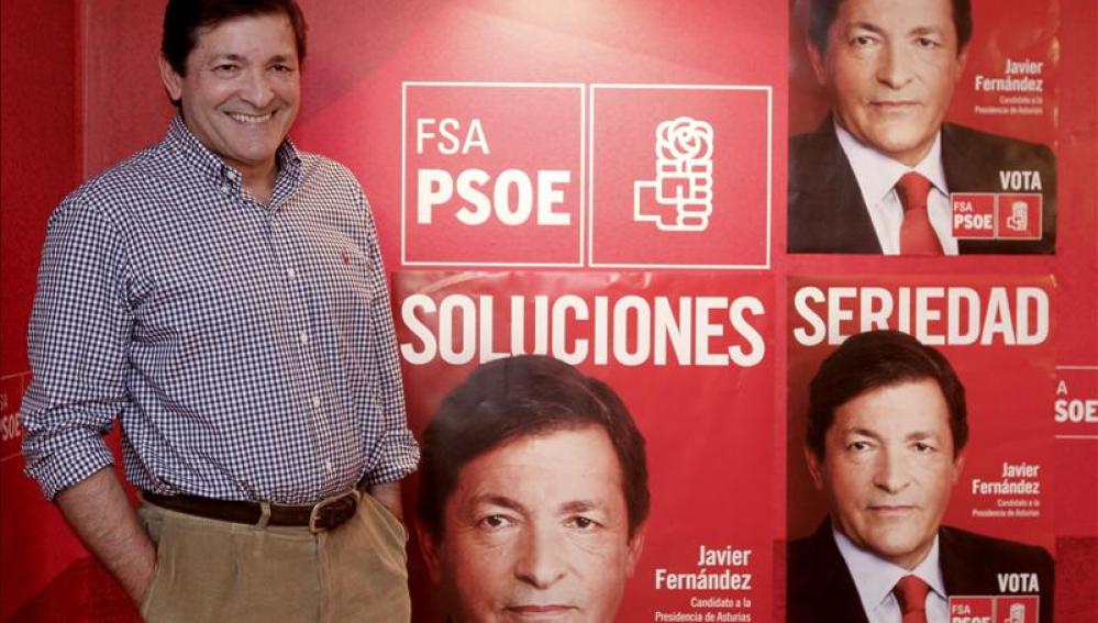 Javier Fernández candidato socialista en Asturias
