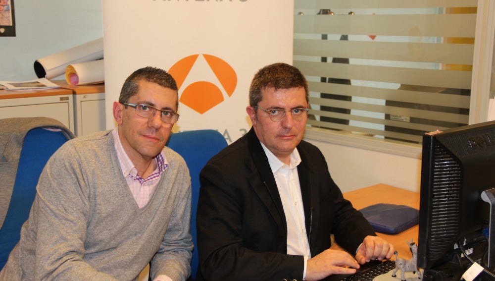 Fernando y Mario Tascón en el encuentro digital de A3