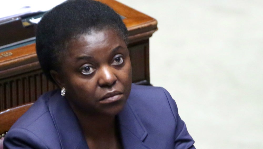La ministra italiana de Integración, Cécile Kyenge