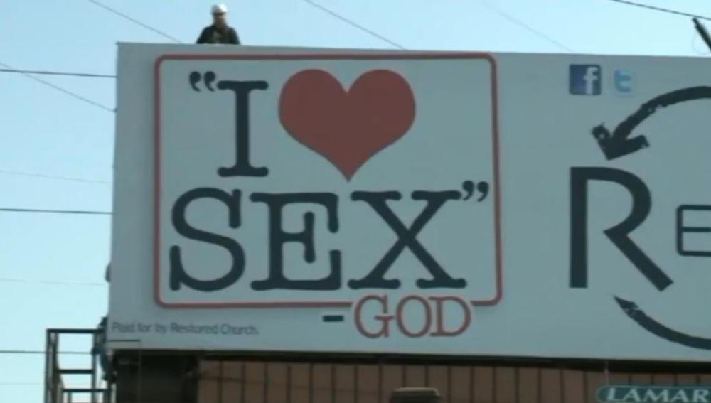 "Yo amo el sexo", por Dios
