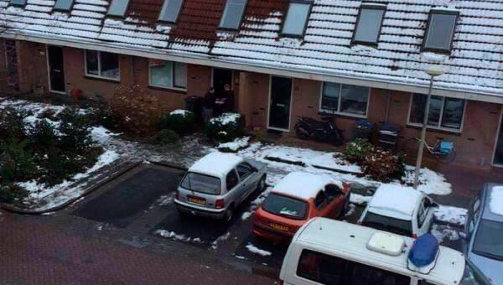 Imegen difundida por la Policía de Delft