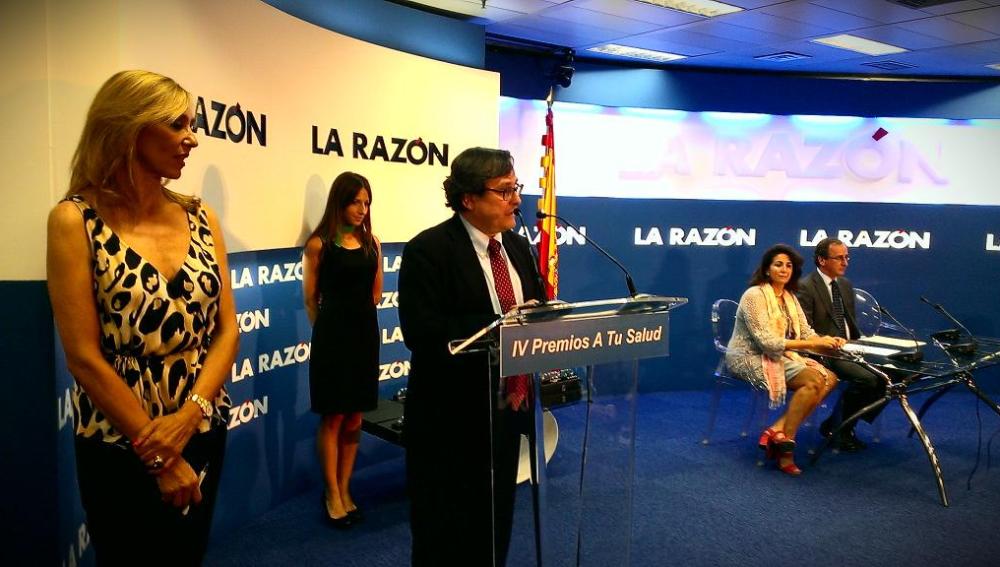 Francisco Marhuenda, director de La Razón, en los premios 'A tu salud'