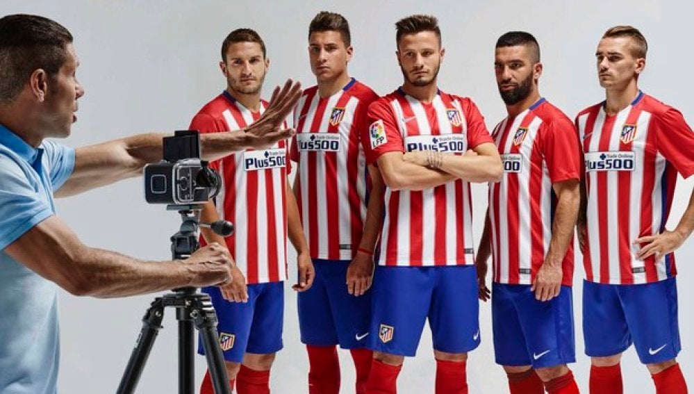Nueva camiseta del Atlético de Madrid