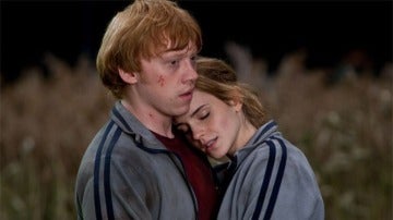 Ron y Hermione en 'Harry Potter' Ron y Hermione en 'Harry Potter'