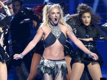 Britney Spears en su espectáculo Piece Of Me en Las Vegas Britney Spears en su espectáculo Piece Of Me en Las Vegas