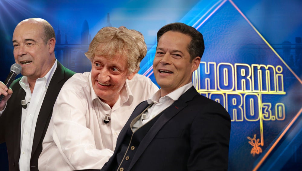 Jorge Sanz y Antonio Resines acompañarán a Enrique San Francisco en su visita a 'El Hormiguero 3.0