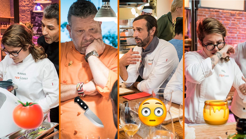 Falsas intolerancias, perros malos y una tensión insostenible, los momentazos del sexto programa de 'Top Chef'