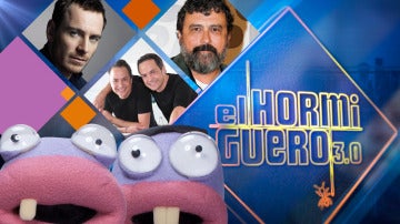 Michael Fassbender, Paco Tous y Sergio con Javier Torres en 'El Hormiguero 3.0'