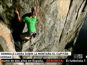 Frame 19.201913 de: Alex Honnold, primer alpinista que logra escalar sin cuerdas la pared de 900 metros de El Capitán Frame 19.201913 de: Alex Honnold, primer alpinista que logra escalar sin cuerdas la pared de 900 metros de El Capitán
