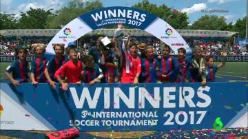 El Barcelona, campeón de LaLiga Promises El Barcelona, campeón de LaLiga Promises