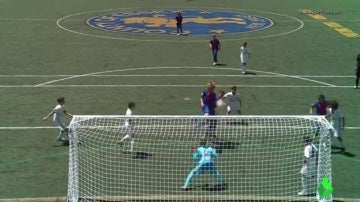 Iker Bravo anota el 3-2 definitivo en la final Iker Bravo anota el 3-2 definitivo en la final
