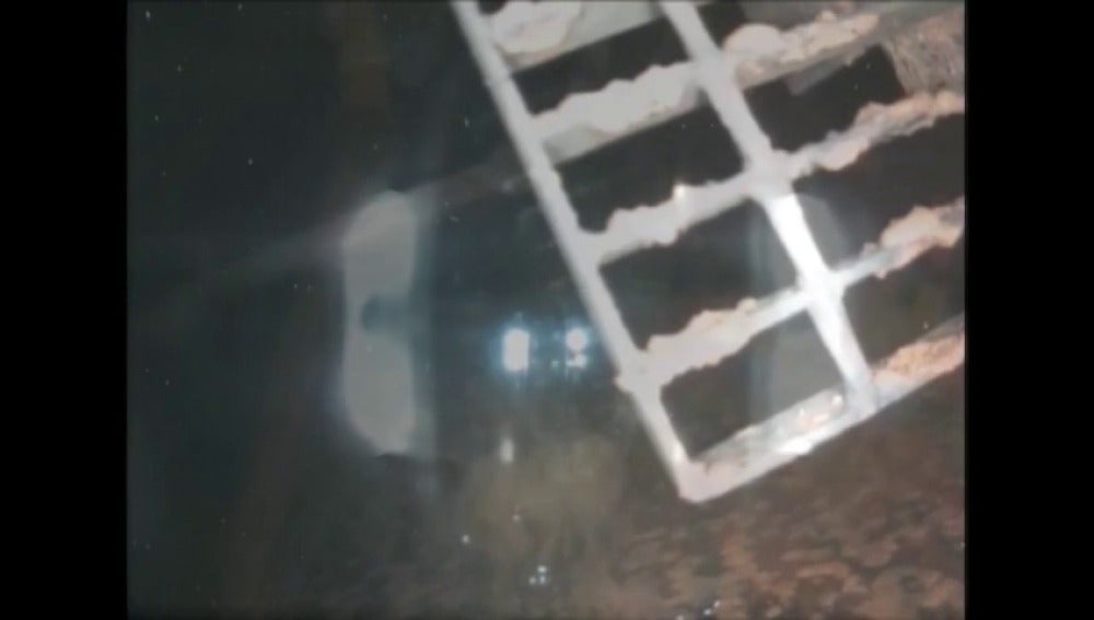 Primeras imágenes captadas por un robot de la vasija del reactor número 3 de Fukushima
