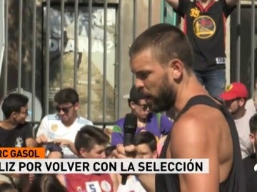 Marc Gasol: "Somos el rival a batir en el Eurobasket" Marc Gasol: "Somos el rival a batir en el Eurobasket"