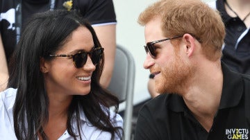 El príncipe Harry y Meghan Markle durante los Juegos Invictus El príncipe Harry y Meghan Markle durante los Juegos Invictus