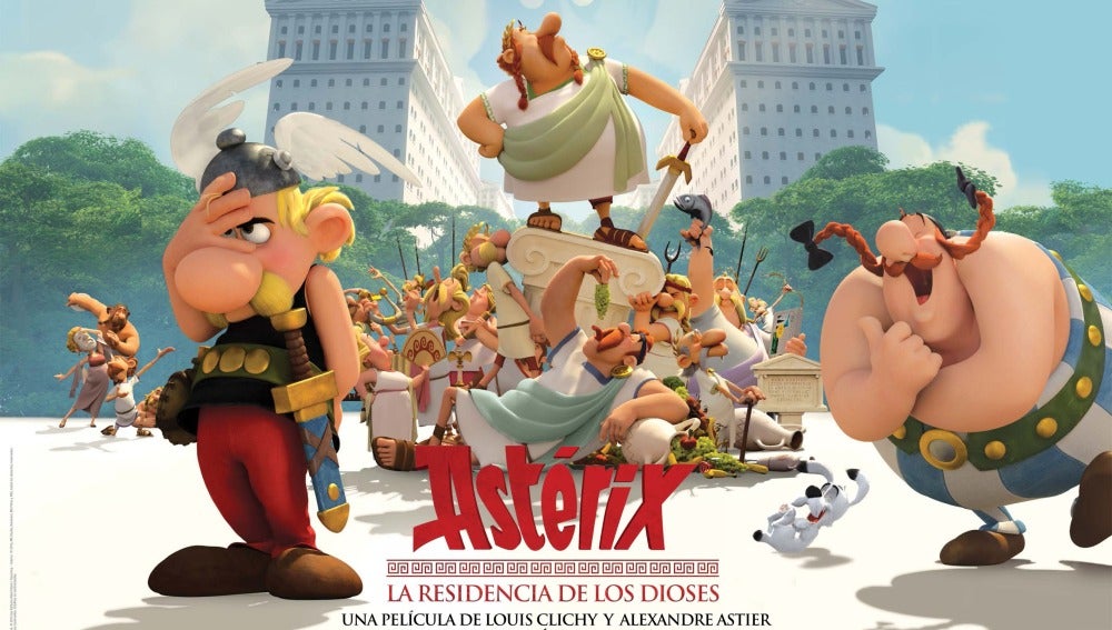 Axterix y la residencia de los dioses