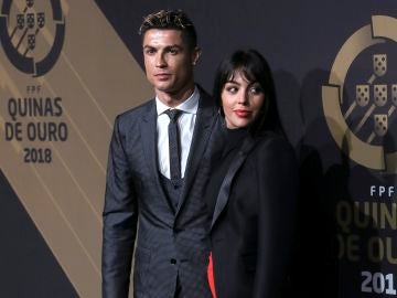 Cristiano Ronaldo, junto a Georgina