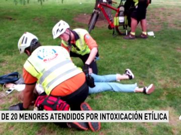 Al menos 24 menores tienen que ser atendidos por el exceso de alcohol durante las fiestas de San Isidro Al menos 24 menores tienen que ser atendidos por el exceso de alcohol durante las fiestas de San Isidro