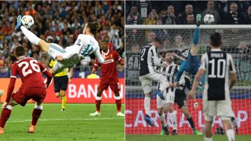 La chilena de Bale y la de Cristiano Ronaldo La chilena de Bale y la de Cristiano Ronaldo