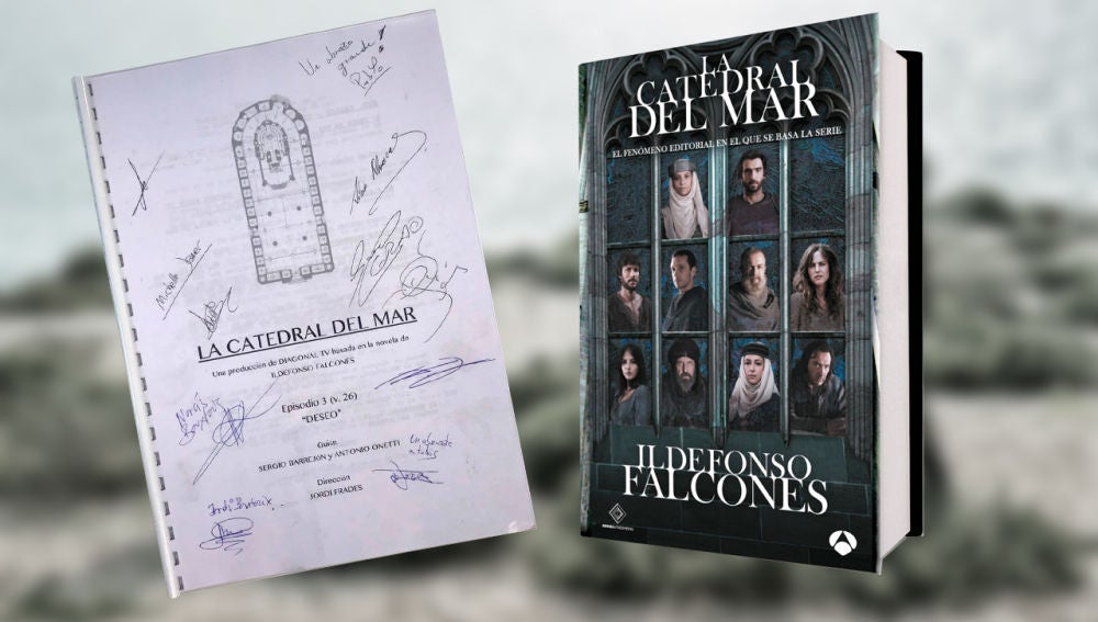 Participa aquí para conseguir el tercer guion firmado y un ejemplar del libro de 'La Catedral del Mar'