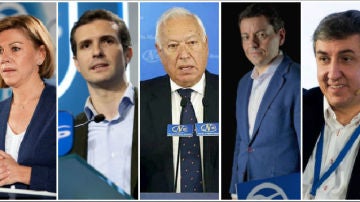 Candidatos a liderar el PP Candidatos a liderar el PP