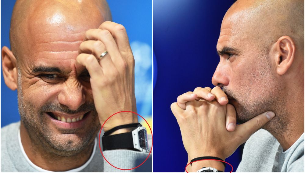 Pep Guardiola Luce Un Reloj Valorado En M S De Un Mill N De Euros En