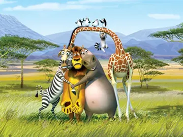 Los animales de Madagascar 2 Los animales de Madagascar 2