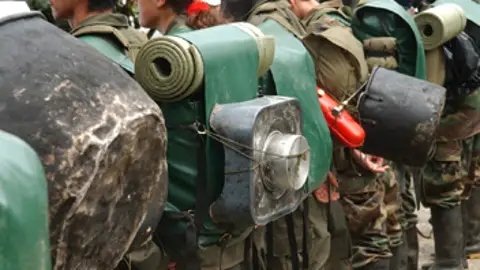 Guerrilleros de las FARC Guerrilleros de las FARC
