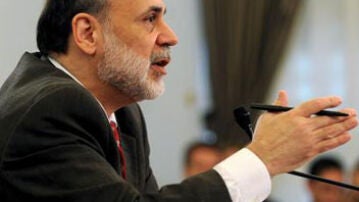 El presidente de la Reserva Federal, Ben Bernanke