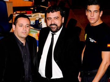 Paco, Mariano y Aitor en 'Los hombres de Paco'