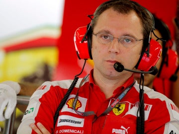 Stefano Domenicali, director deportivo de Ferrari