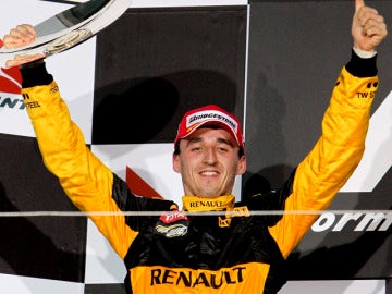 Kubica, segundo en el podio de Australia