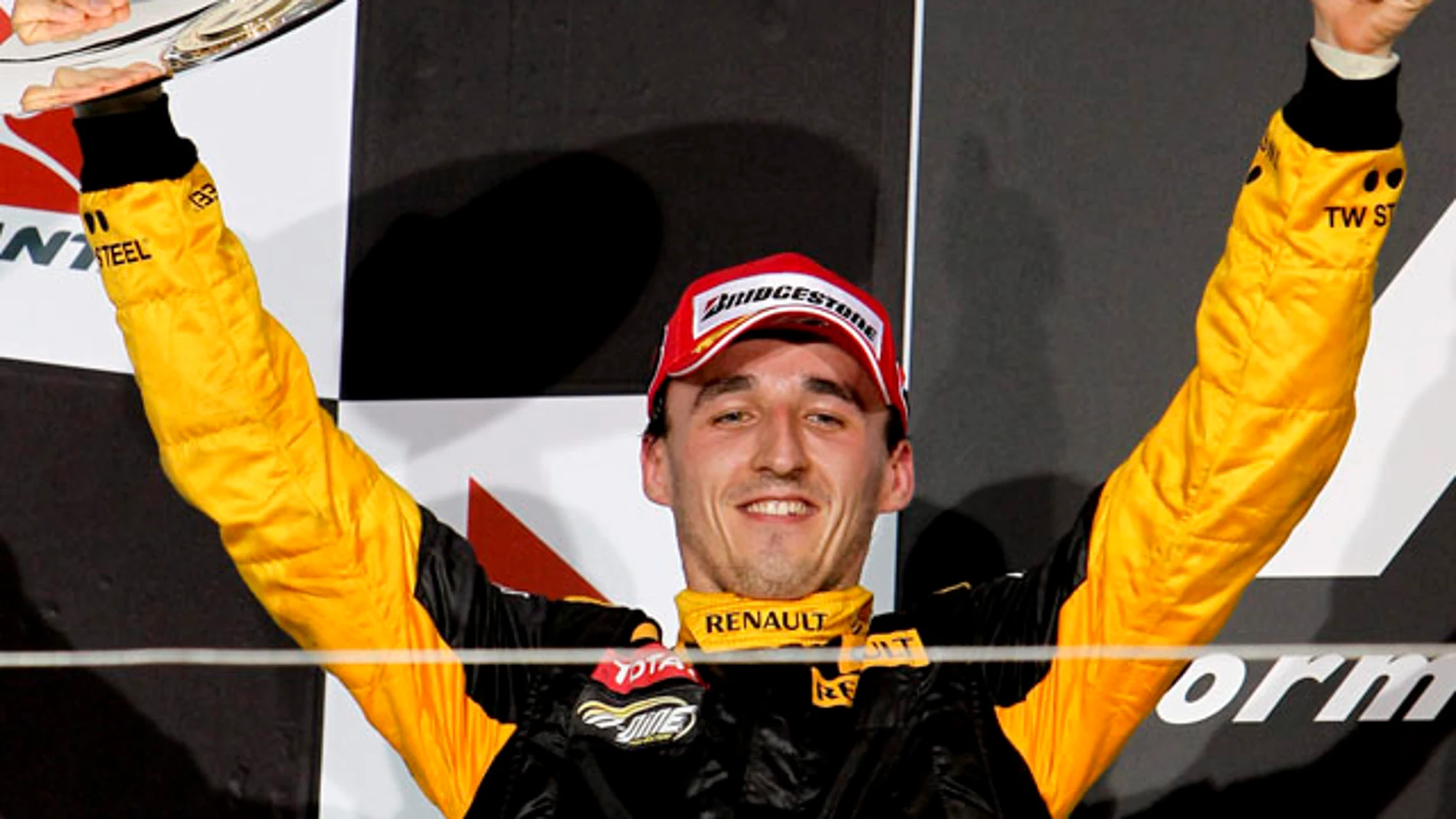 Kubica, segundo en el podio de Australia