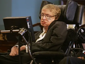 El científico Stephen Hawking El científico Stephen Hawking