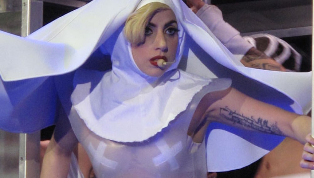 Gaga en concierto en España