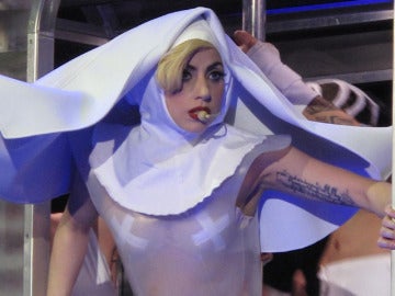 Gaga en concierto en España