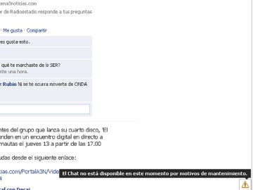 Fallo de seguridad en el chat de Facebook Fallo de seguridad en el chat de Facebook