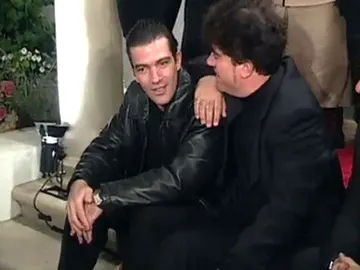 Banderas y Almodóvar juntos en Tarántula Banderas y Almodóvar juntos en Tarántula