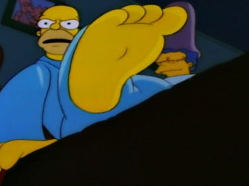 Lisa hace enfadar a Homer