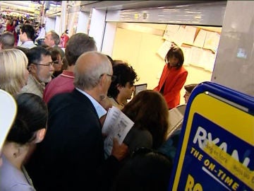 Caos en los aeropuertos españoles