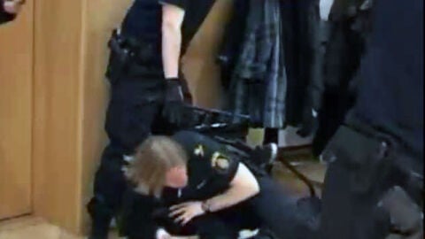 El caricaturista de Mahoma es agredido