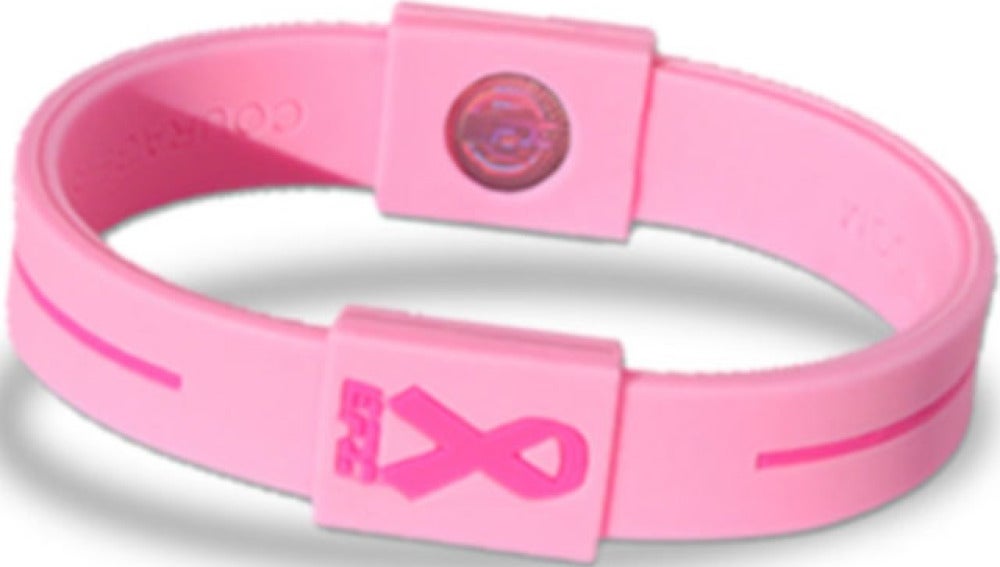 Falsas pulseras solidarias con el cáncer