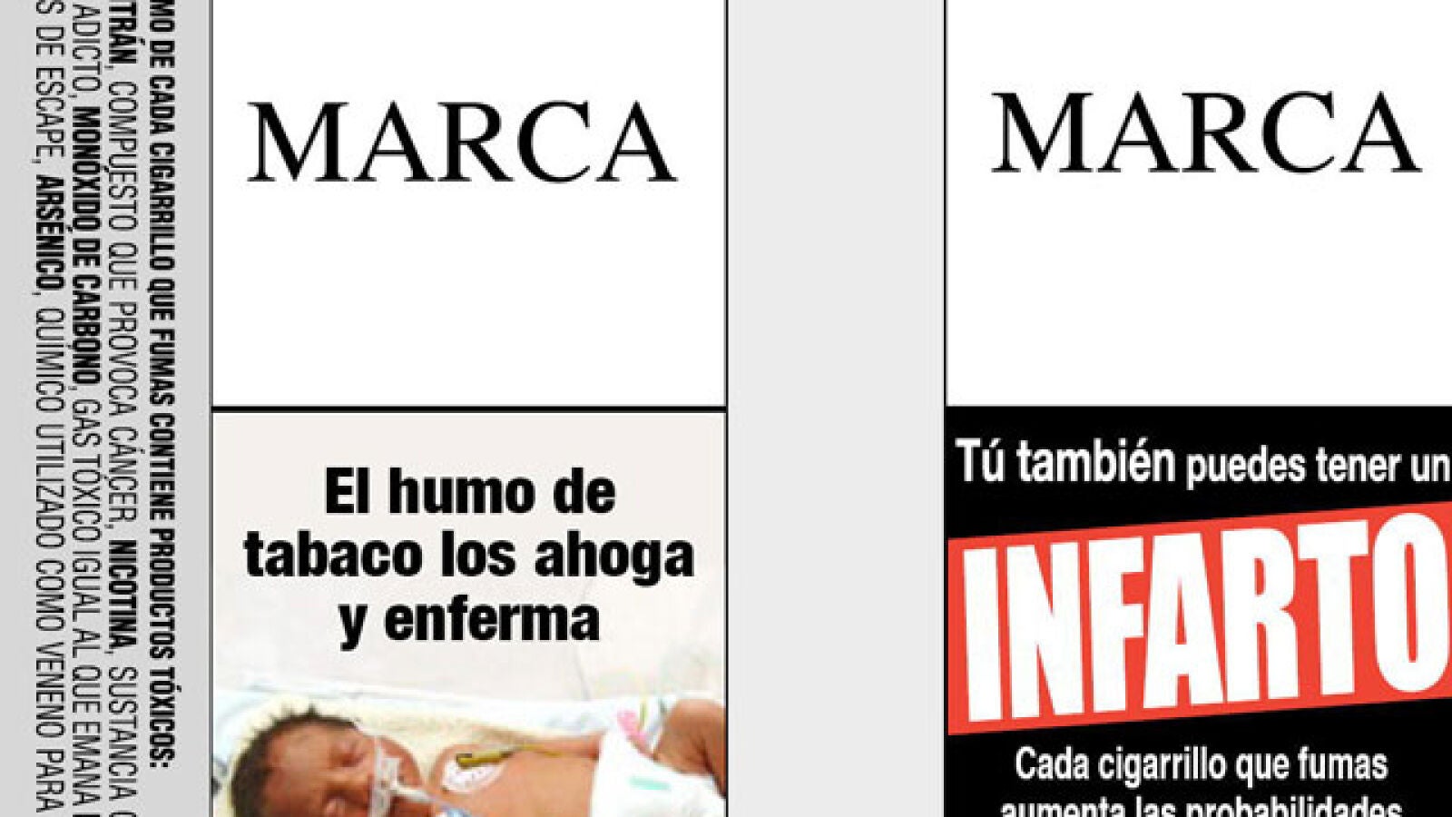 Las cajetillas de tabaco incluirán imágenes de los efectos más crudos de fumar