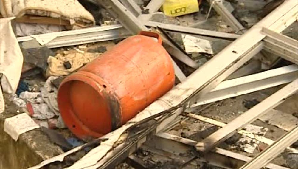 Investigan las causas de la explosión de Logroño 
