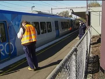 Bebé arrollado por un tren