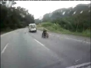 A 80 km/h en silla de ruedas A 80 km/h en silla de ruedas