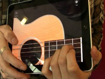 Ahora se puede tocar la guitarra con un iPad