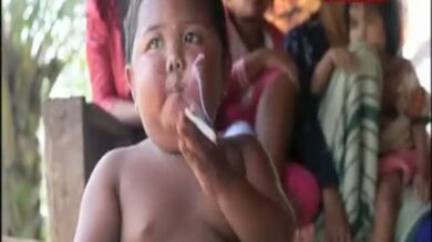 Adicto al tabaco a los dos años