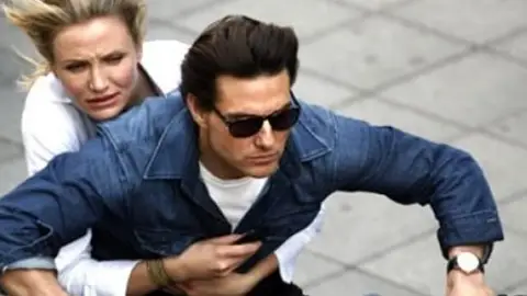 Tom Cruise y Cameron Diaz Tom Cruise y Cameron Diaz